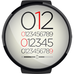 Android App AllNumbers HD Watchface